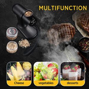 Tikaton Cocktail Smoker, Wood Chips Smoke Infuser, Smoking Gun Food Smoker, Portable Cold Smoke Generator for Drinks and Food, Gifts for Men Dad, Mom, Husband, and Cooking Enthusiast