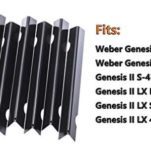 66033 Flavorizer Bars for Weber Genesis II 400 Series Grill, Replacement Parts for Weber Genesis II E-410 S-410 E-415 S-415 E-435 S-435 Genesis II LX E-440 S-440 Gas Grills, 66797 66030 Heat Plates