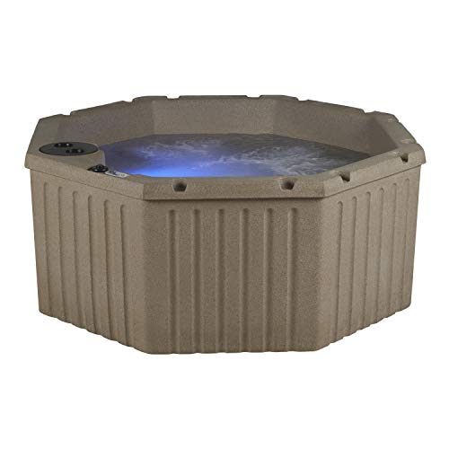 Essential Hot Tubs 11-Jet 2023 Integrity Hot Tub, Seats 4-5, Cobblestone