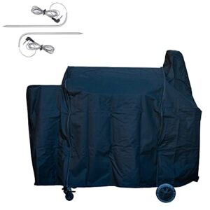 zjywsch grill cover and replacement meat probe for pit boss pro series 1600, 1600 elite wood pellet grill