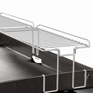 only fire Griddle Warming Rack Fits for 36" Blackstone Griddles, One-Step Clip On Attachment, Portable and Detachable