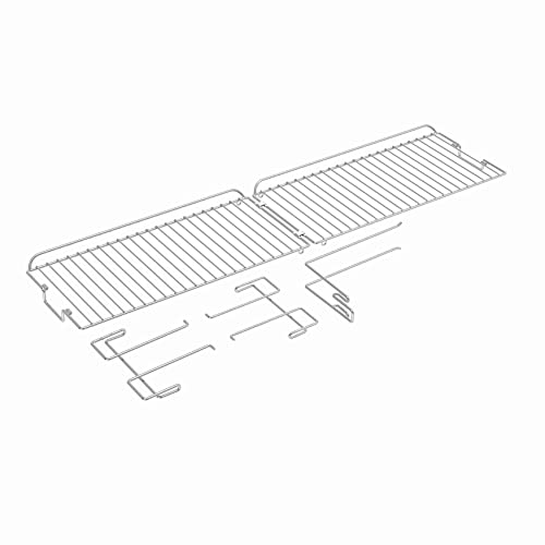 only fire Griddle Warming Rack Fits for 36" Blackstone Griddles, One-Step Clip On Attachment, Portable and Detachable