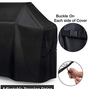 BBQ Grill Cover, 92"-inch 600D Heavy Duty Waterproof Gas Grill Covers for Jenn Air, Weber, Holland and More (Water Proof, Fade & UV & Rip Resistant Grill Cover