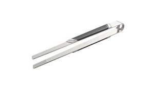everdure by heston blumenthal premium large grilling tweezers: brushed stainless steel, soft grip handle and lightweight, perfect precision tweezers for handling small items on the grill or cooktop