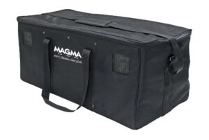 magma products, a10-1293 carrying/storage case, fits 12" x 24" rectangular grill, black, one size