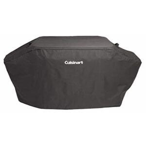 cuisinart cgc-360 4-burner gas griddle, 36" grill cover, black