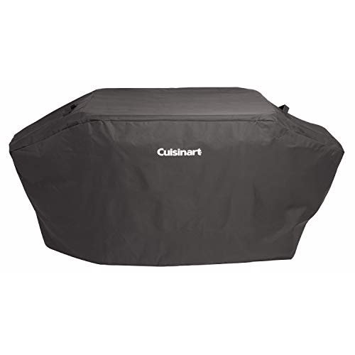 Cuisinart CGC-360 4-Burner Gas Griddle, 36" Grill Cover, Black