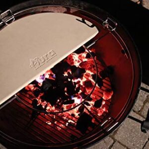 Kettle Zone Cooking System for 22 Inch Weber Kettle Grills - Turn your grill into a smoker, oven, and more
