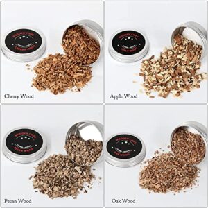 AUHOLNVN Cocktail Smoker Kit (3pcs Wood Chip)