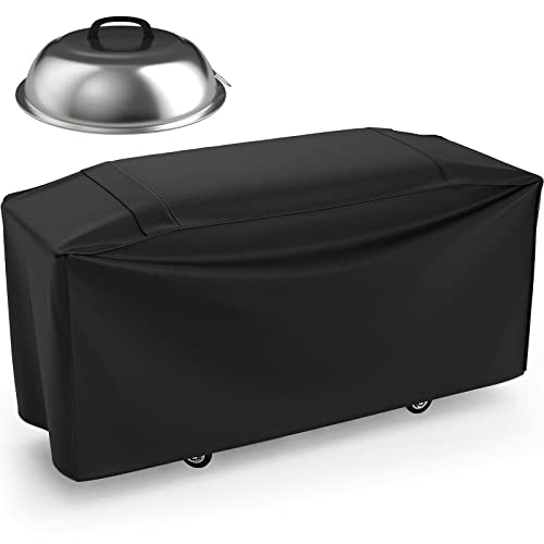 NUPICK Grill Cover for Blackstone 36" Griddle(1984/1868/1923), 600D Waterproof and Weather Resistant, Come with a Round Basting Cover