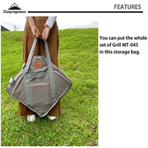 CAMPINGMOON Carrying Storage Bag for Large Size Grill B-045