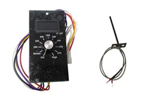 pitsmaster thermostat kit digital wood pellet smoker grill control board for pit boss