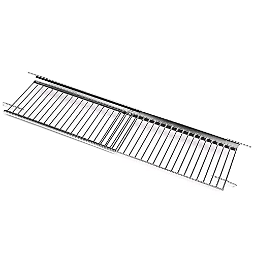 Utheer Universal Grill Warming Rack for Nexgrill 720-0830H 720-0888 720-0958B 720-0882A 720-0896 720-0830X 720-0888N 720-0925P Stainless Steel Adjustable Rack for Nexgrill Gas Grill Replacements