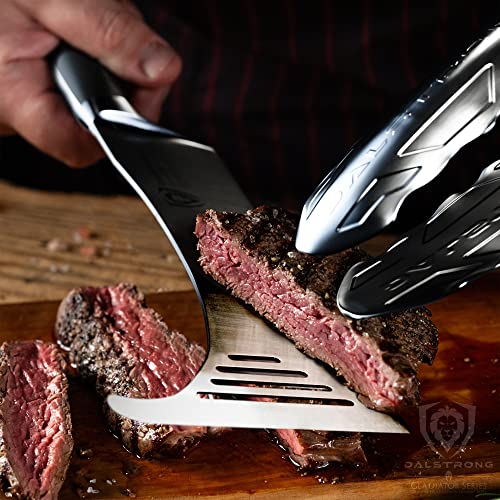 Dalstrong Spatula Knife Hybrid Utensil - 8 inch - Gladiator Series Elite - High Carbon German Steel Kitchen Knife - G10 Handle - Multi-Purpose - BBQ, Chop, Slice, Grill, Flip - Sheath - NSF Certified