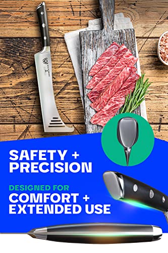 Dalstrong Spatula Knife Hybrid Utensil - 8 inch - Gladiator Series Elite - High Carbon German Steel Kitchen Knife - G10 Handle - Multi-Purpose - BBQ, Chop, Slice, Grill, Flip - Sheath - NSF Certified