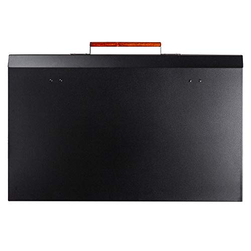 GriddleGuard Hard Cover Lid for Members Mark 36" 4-Burner Griddle - Made in USA (Black Aluminum)