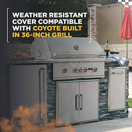 Coyote Grill Cover, Compatible with Coyote 36” Built in Grills - CCVR36-BI