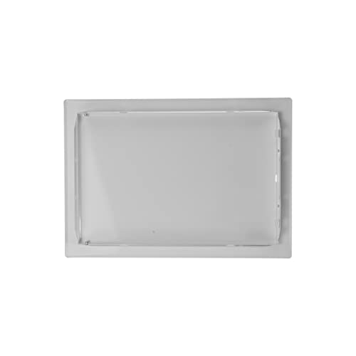 Vent Systems 8'' x 12'' Inch White Metal Access Panel - Easy Access Doors - Access Panel for Drywall, Wall, Electrical and Plumbing Service Door