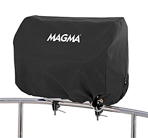 Magma Products A10-990JB, Rectangular Grill Cover, 9 inch x 18 inch Primary Cooking Grate Size, Jet Black