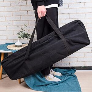 EKDJKK Waterproof BBQ Tools Carry Bag, Portable BBQ Tool Storage Bag, Thick Oxford Cloth, Outdoor BBQ Grill Accessories Bag for Camping Picnic Trip (L 62x13x24cm)