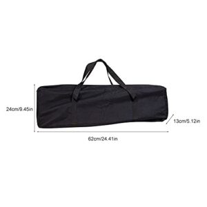 EKDJKK Waterproof BBQ Tools Carry Bag, Portable BBQ Tool Storage Bag, Thick Oxford Cloth, Outdoor BBQ Grill Accessories Bag for Camping Picnic Trip (L 62x13x24cm)