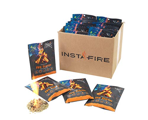 (8 Packs) Insta-Fire Fire Starter Emergency Fuel Eco-Friendly Granulated Bulk Excellent for Camping, Hiking, Fishing, and Other Outdoor Activities - As seen on Shark Tank!