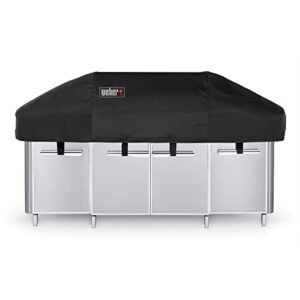 weber summit grill center premium grill cover, heavy duty and waterproof
