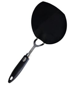 extra wide spatula turner, heat-resistant nylon pancake grill spatula turner, stainless steel neck, cool-touch handle