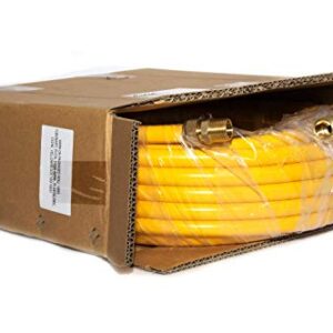 Gas Flex 1/2" Tubing Pipe KIT 33ft with 2 MALE Fittings Gasflex