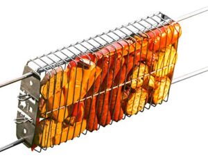 kanka grill 100% stainless steel basket. cook any food!
