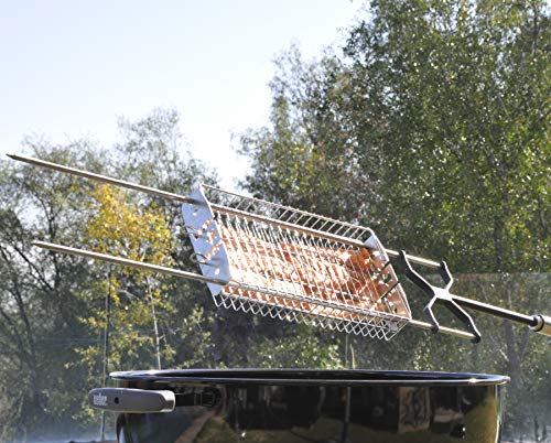 Kanka Grill 100% Stainless Steel Basket. Cook Any Food!