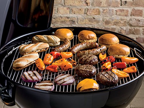 Weber Original Kettle Premium 26 Inch Charcoal Grill, Black