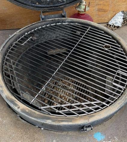 ZHOUWHJJ BBQ Stainless Steel 19.5 Inches Round Cooking Grate Cooking Grid Fit for Akorn Kamado Ceramic Grill and Other Grills