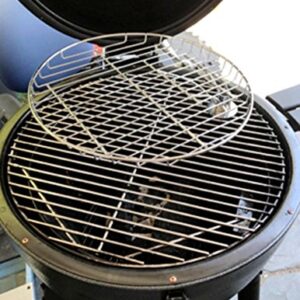 ZHOUWHJJ BBQ Stainless Steel 19.5 Inches Round Cooking Grate Cooking Grid Fit for Akorn Kamado Ceramic Grill and Other Grills