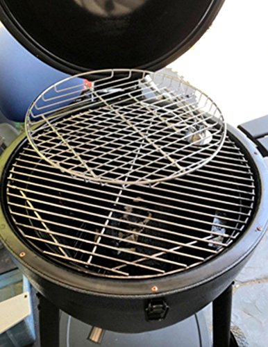 ZHOUWHJJ BBQ Stainless Steel 19.5 Inches Round Cooking Grate Cooking Grid Fit for Akorn Kamado Ceramic Grill and Other Grills