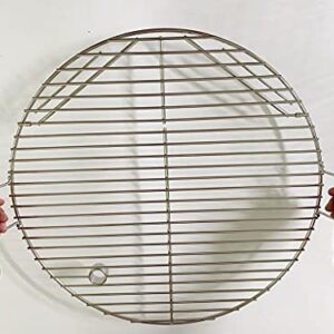 ZHOUWHJJ BBQ Stainless Steel 19.5 Inches Round Cooking Grate Cooking Grid Fit for Akorn Kamado Ceramic Grill and Other Grills