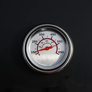 Grill Temperature Gauge for Char-Broil Grills, 3 Inch Diameter, Accurate BBQ Grill Smoker Thermometer Gauge Replacement