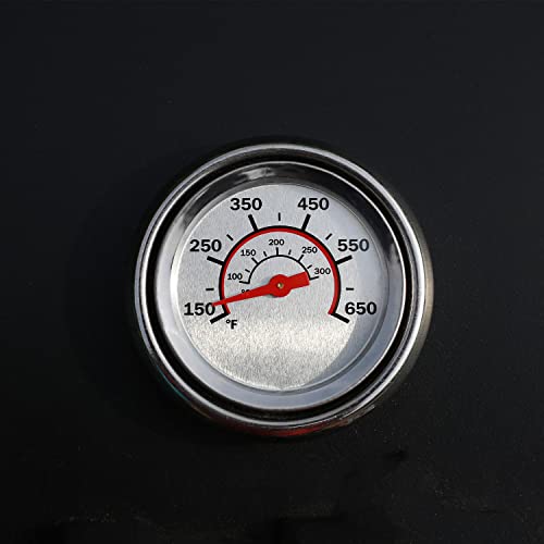 Grill Temperature Gauge for Char-Broil Grills, 3 Inch Diameter, Accurate BBQ Grill Smoker Thermometer Gauge Replacement