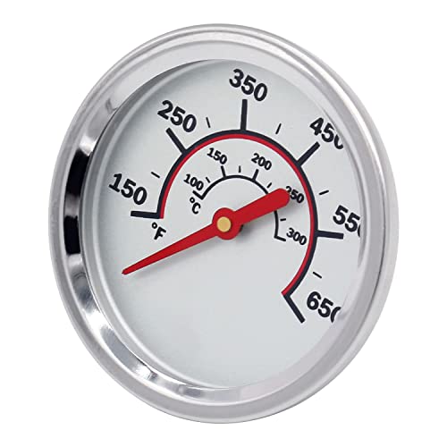 Grill Temperature Gauge for Char-Broil Grills, 3 Inch Diameter, Accurate BBQ Grill Smoker Thermometer Gauge Replacement