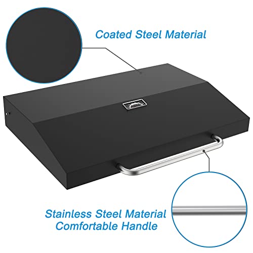 Upgrade Hinged Lid for Blackstone 36 inch 1554 1825 Griddle, Griddle Hard Cover Flat Top Lid Compatible with 36" Blackstone Griddle