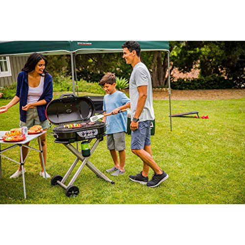 Coleman Gas Grill | Portable Propane Grill | RoadTrip 285 Standup Grill, Red