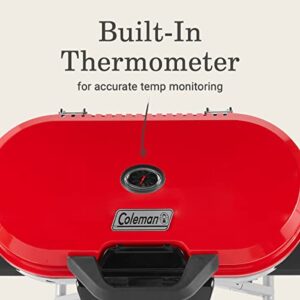 Coleman Gas Grill | Portable Propane Grill | RoadTrip 285 Standup Grill, Red