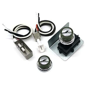 1819-51 & 1836-32 universal igniter kit for weber genesis & spirit side-control grills 200 / 300 series, 91360 67847 67726 #parts, e/s-210 310 320 starter kit, 2-outlet ignition replacement 81315