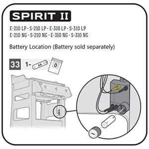 Weber 66220 Igniter Switch for Genesis II and Spirit II Models (2017 and Newer).