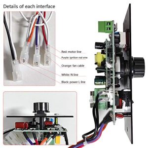 Digital Thermostat Kit for Traeger Pellet Grills, Barbecue Grill Replacement Parts, Digital Thermometer Pro Controller