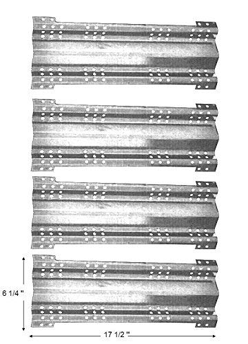 Brinkmann 810-8530-S, 810-8532-F, 810-8530-F, 810-7450-S, 810-7451-F, 810-8500-F, 810-8532-F, 810-8532-5 (4-Pack) Stainless Steel Heat Shield