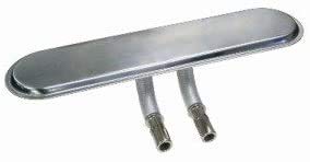 grillspot dual venturi tube bar burner | large | stainless steel | universal fit | measures 19 3/4 inches long