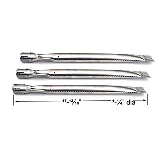 Grill Burner for Perfect Flame E3520-LPG, E3520-NG Gas Models, 3-Pack