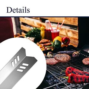 Boloda Heat Plate Tent Shields, 3pc Stainless Steel Grill Replacement Parts, BBQ Flame Tamer Vaporizor Bar for Uniflame GBC1030W, GBC1030WRS, GBC1030WRS-C, GBC1134W, GBC1134WRS Grill Models