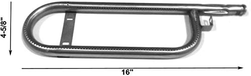 Repair Kit For Home Depot DGP350SNP-D, DGP350NP-D, Dyna-Glo DGP700SSB, DGP350NP, DGP700SSB-D, DGP350SNP & Lowes 221380 Gas Models Includes 2 Curved Pipe Burners (Left & Right) & 2 Heat Plates